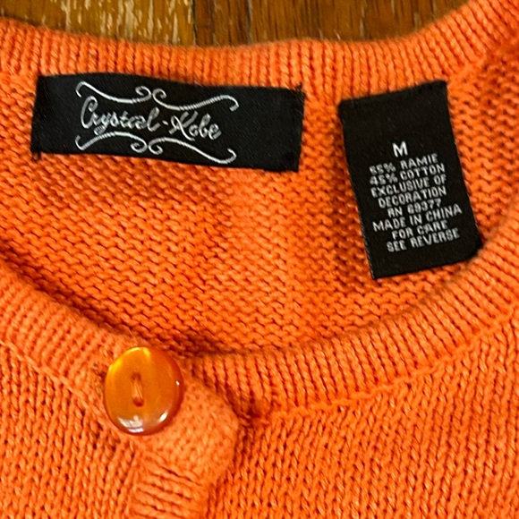 Vintage Crystal Kobe Halloween embellished sweater - Picture 6 of 7